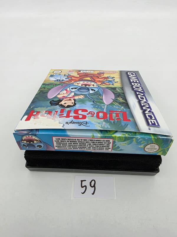 GAME BOY ADVANCE LILO & STITCH ORIGINAL CARDBOARD BOX