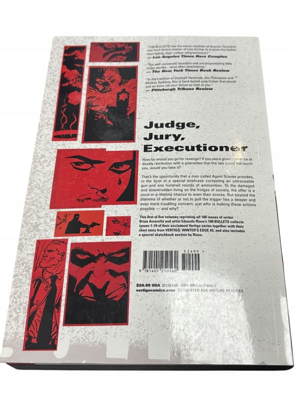 100 Bullets Book One (New Edition) Brian Azzarello, Eduardo Risso DESCRIPTION