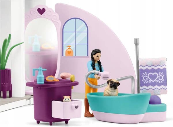 SCHLEICH SOFIA’S PET BEAUTY SALON + ACCESSORIES 42614
