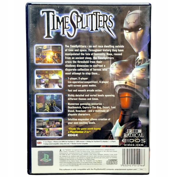 Time Splitters PS2 PlayStation 2 (PS2) #1