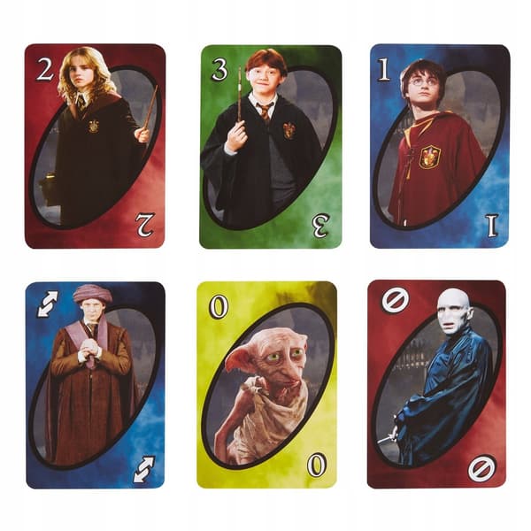 UNO HARRY POTTER Playing Cards Card Game 7+ Mattel