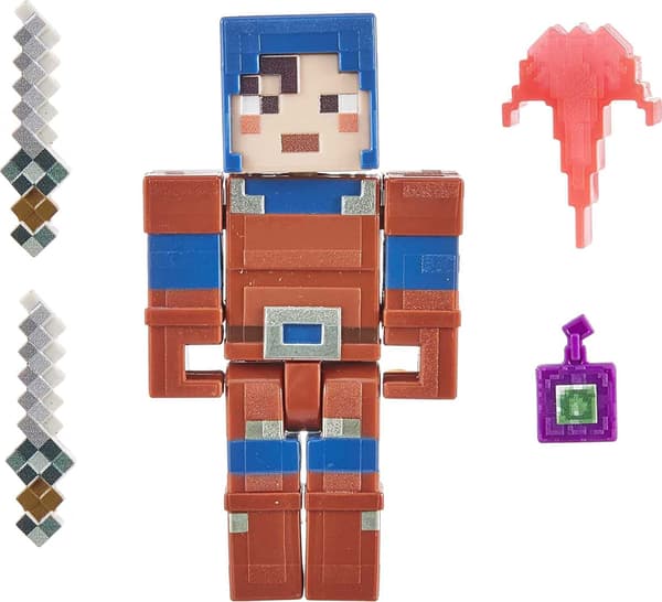 MINECRAFT DUNGEONS HEX ARTICULATED FIGURE + ACCESSORIES