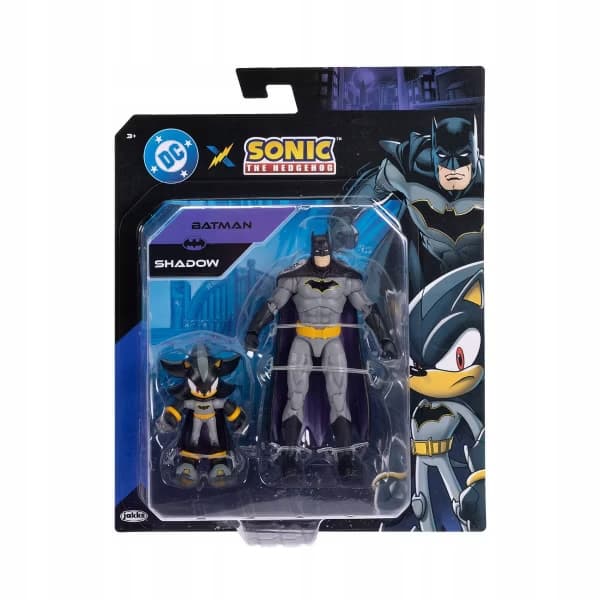 Sonic the Hedgehog, Shadow, Batman, DC – Jakks Pacific Articulated Figures Set