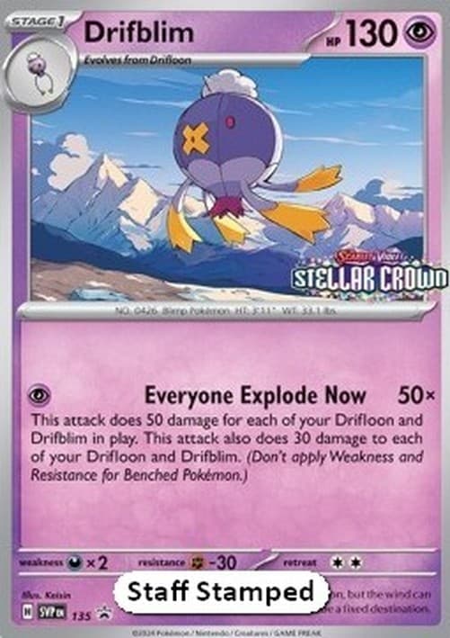 Pokemon TCG Drifblim