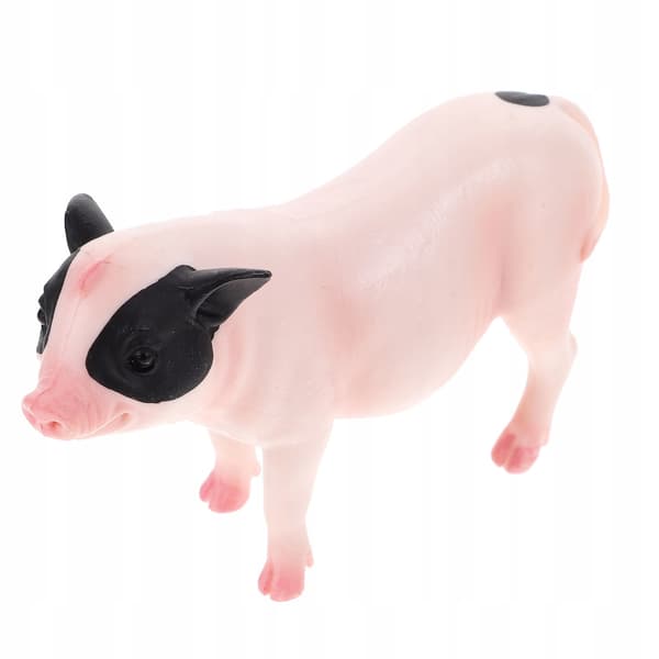 PLASTIC PIG FIGURINE – REALISTIC APPEARANCE AND DURABILITY