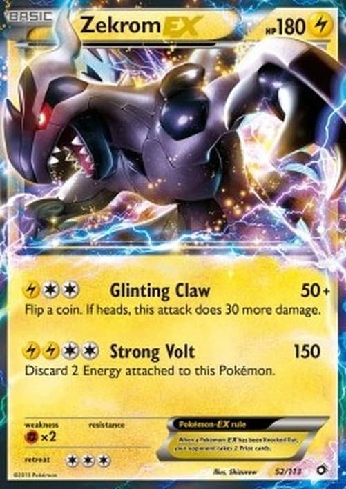 Pokemon Zekrom EX