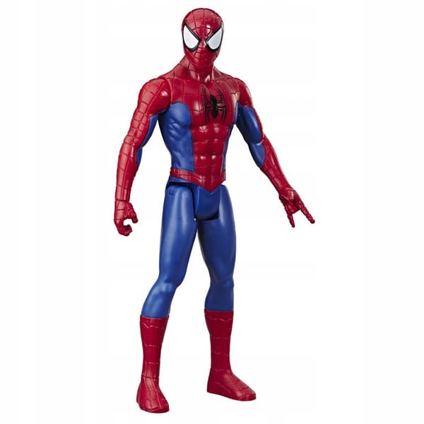 HASBRO SPIDER-MAN FIGURE, LARGE, 30 CM, E7333, MARVEL TITAN HERO SERIES, ORIGINAL