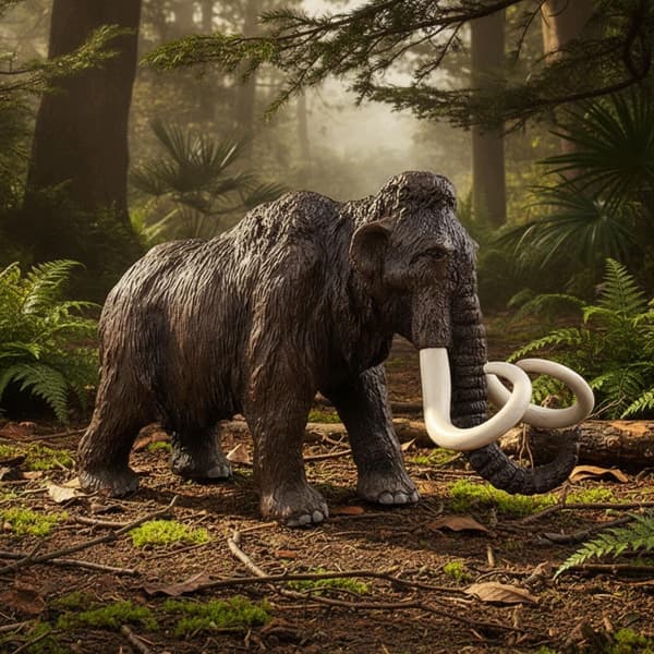 Unassembled PVC Ancient Pachyderm Textured Pl127-1722 508G
