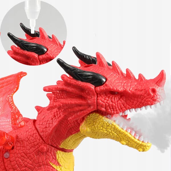 Electronic Simulation Dinosaur Prehistoric Animal Educational Toy Red