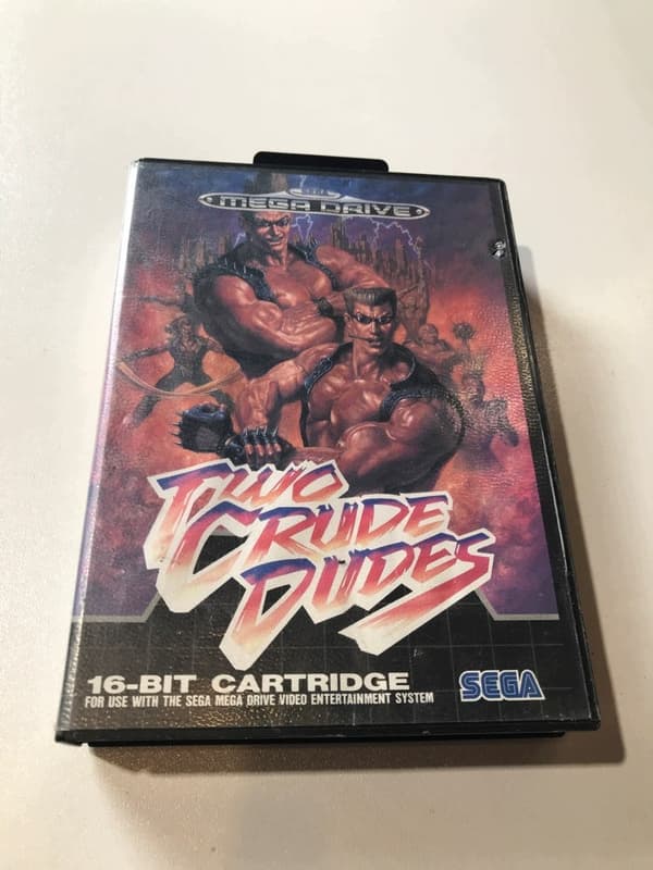 TWO CRUDE DUDES SEGA MEGA DRIVE