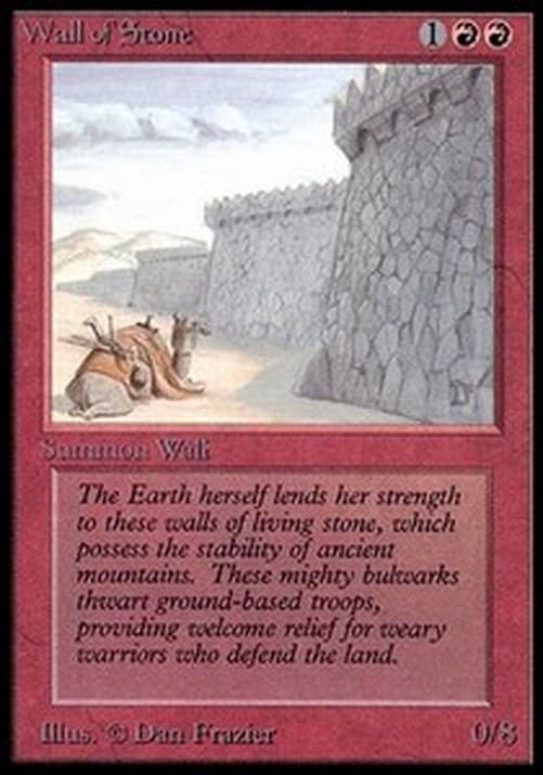 Magic: The Gathering Wall of Stone
