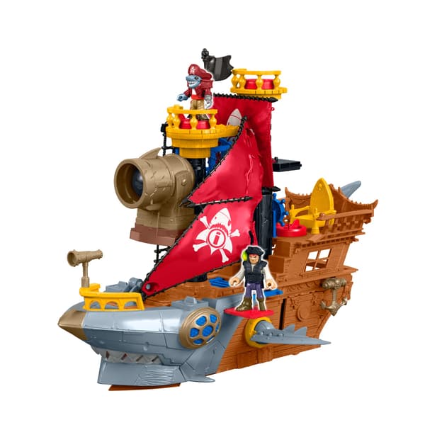 FISHER-PRICE Imaginext Shark Bite Pirate Ship Set