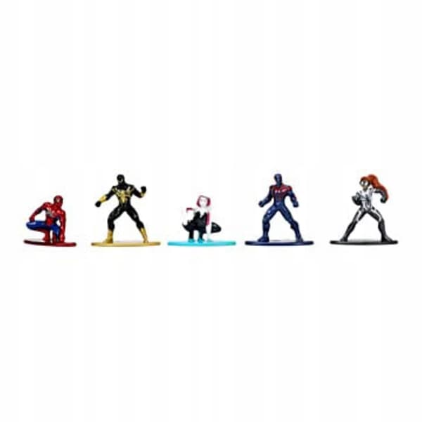 Jada Toys Marvel Nano Pack Figures – 18 Pieces, 4 cm, Multicoloured Action Figures