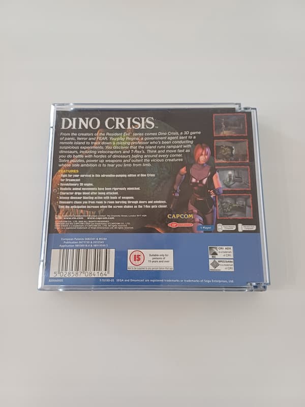 Dino Crisis for Sega Dreamcast (boxed)