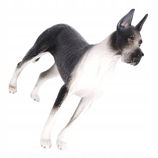 PLASTIC DOG FIGURINE – TABLE AND SHELF DECORATION