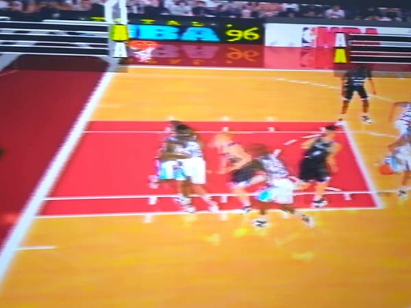 Total NBA '96 PSX game – READ THE DESCRIPTION!