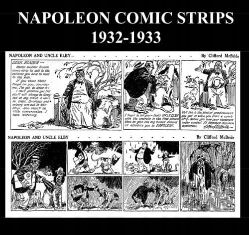 Napoleon Comic Strips 1932–1933 (B&W): Golden Age Comic Strip Collection