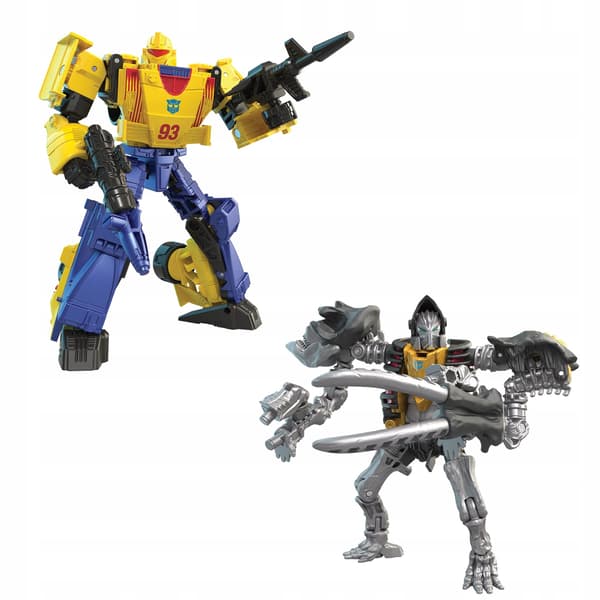 Transformers Generations Legacy Leadfoot and Masterdominus figures
