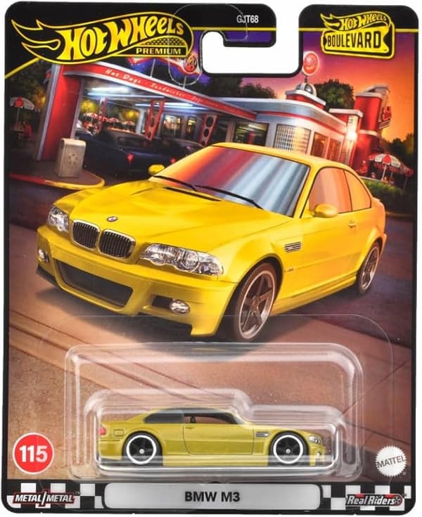 Hot Wheels Premium BMW M3 #115 BOULEVARD