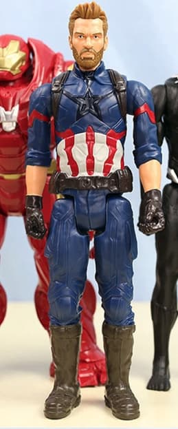 MARVEL CAPTAIN AMERICA SUPERHERO FIGURE, 28 CM – GIFT