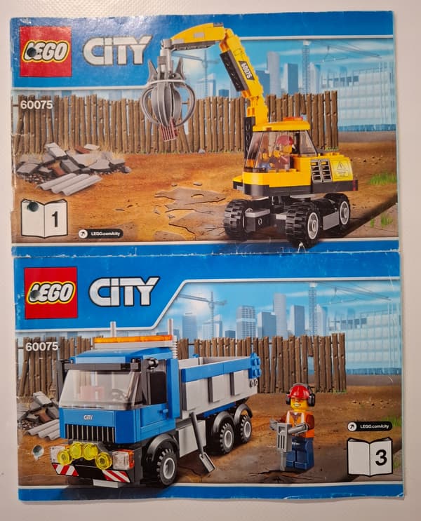LEGO City: 60075 - Excavator and Lorry