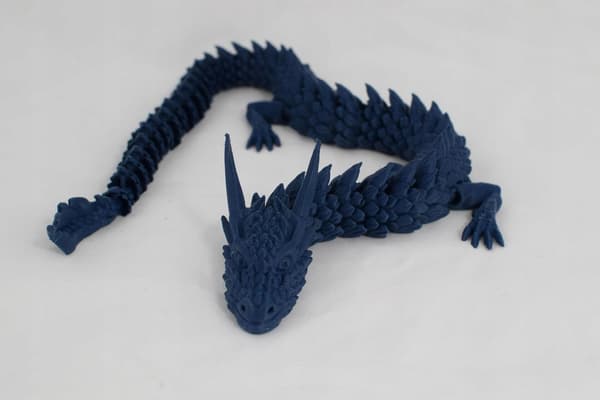 Sani figurine, Dragon 450 mm, Dark blue