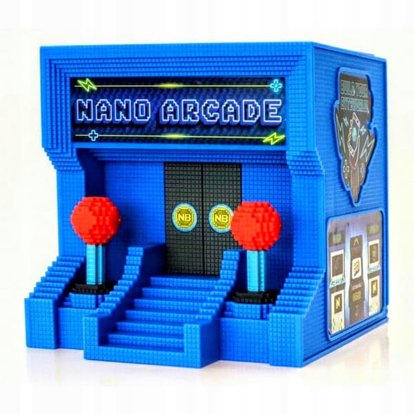 NANO BYTES ARCADE GAME FOLDABLE ARCADE CENTRE WITH FIGURINES – SET FOR CHILDREN