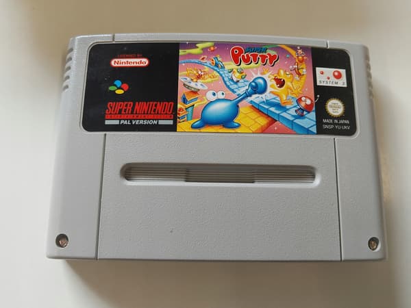 SUPER PUTTY SNES PAL NINTENDO ENG