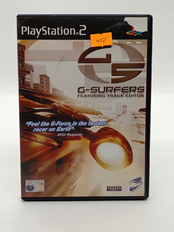 G-Surfers game for Sony PlayStation 2 (PS2)