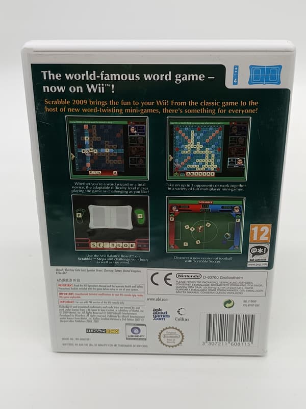 SCRABBLE INTERACTIVE FOR NINTENDO WII