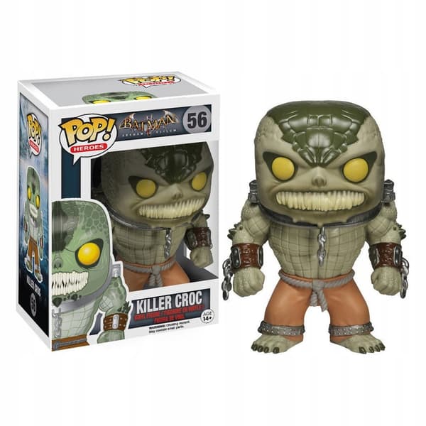 Killer Croc figurine from DC Arkham Asylum – collector’s item