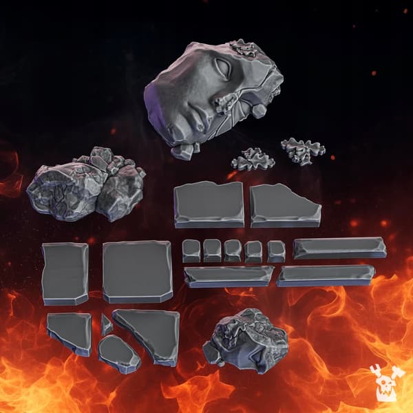 Pactum Aeternum Bases Decor Bits-sett x19 DakkaDakk