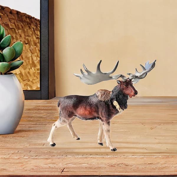 Simulated animals Birthday present Realistic party Favour Moose model