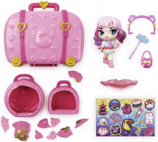 HATCHIMALS PIXIES SUITCASE DOLL + ACCESSORIES