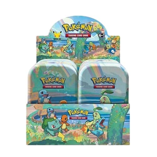 Pokemon Celebrations Mini Tins: 8-Tin Display Box German