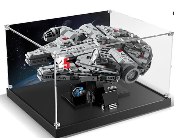 Acrylic display case for Lego bricks