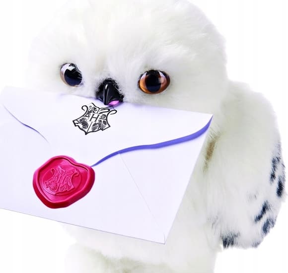 HARRY POTTER HEDWIG INTERACTIVE OWL WITH 15 FUNCTIONS – PLUSH TOY