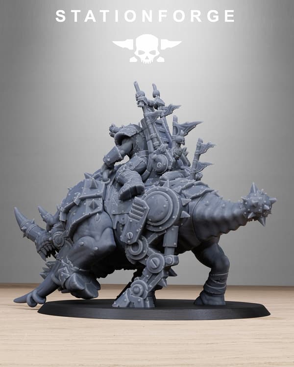 Orc Beast Rider Warlord