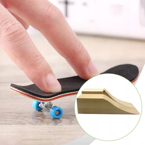 Ozdoba Vretsatile Fingerboard Training Style E wooden fingerboard ramp
