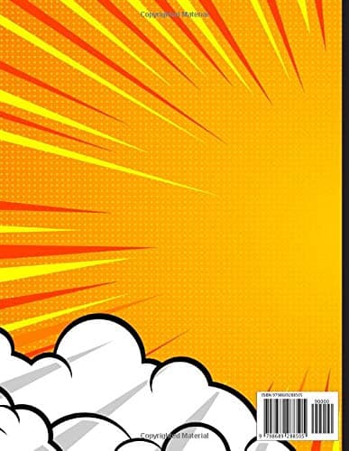 Comic Book: Blank Comic Sketchbook for Creative Horror Stories