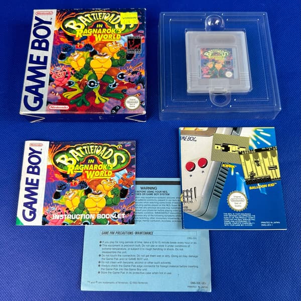 Battletoads in Ragnarok's World | GAME BOY CLASSIC | NINTENDO | + POSTER