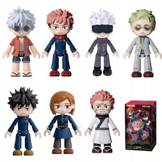 PUREMIND: JUJUTSU KAISEN – FLEXI FIGS – TOTAL ASSAULT SERIES (ASSORTED) FIG