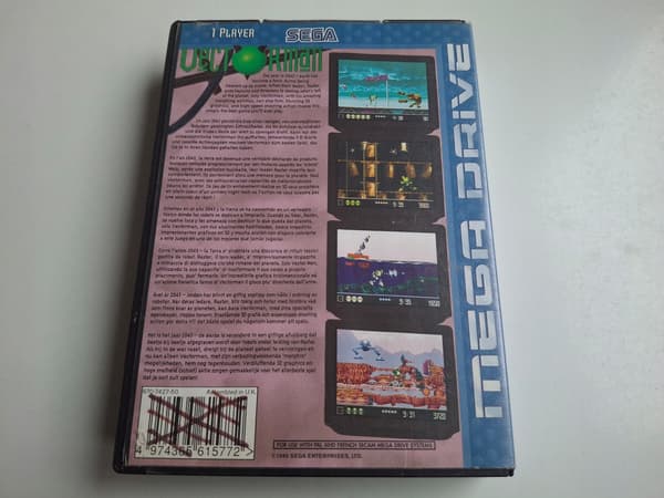 VECTORMAN MEGA DRIVE ENG SEGA