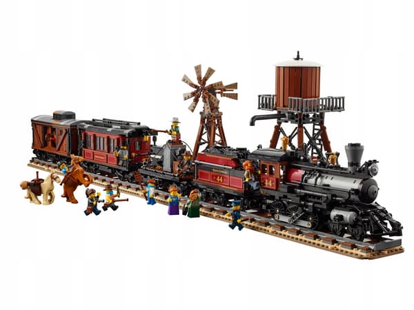 LEGO BrickLink Designer Programme 910044 – Wild West Train Building Set