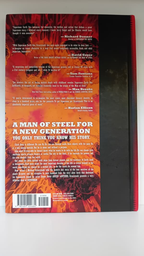 SUPERMAN EARTH ONE VOL 1 HC