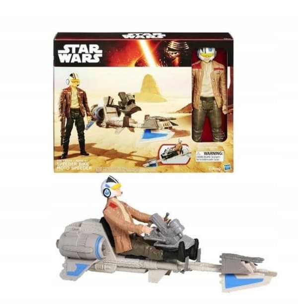 Star Wars SPEEDER BIKE & POE DAMERON