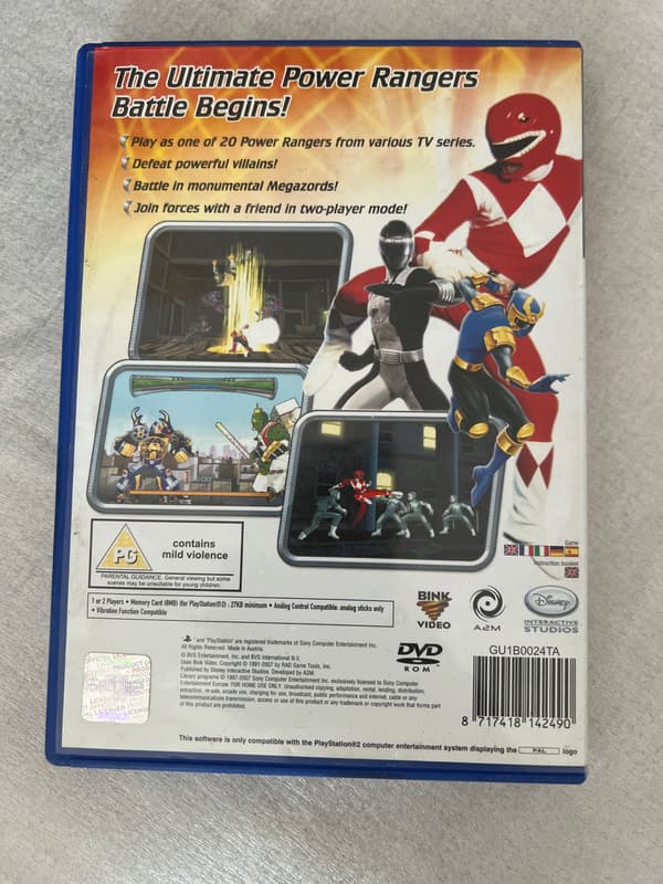POWER RANGERS: SUPER LEGENDS PS2