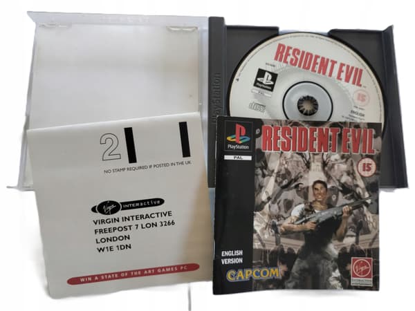 RESIDENT EVIL PSX PS1 ENG