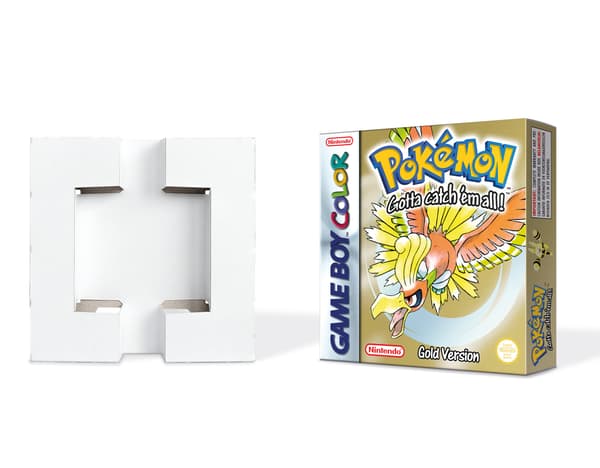 Pokémon Gold EUR Reproduction Packaging + Insert