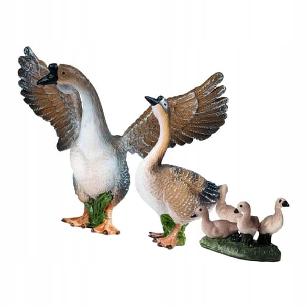Wilflife Goose Model Figurine Educational Toy Gift for